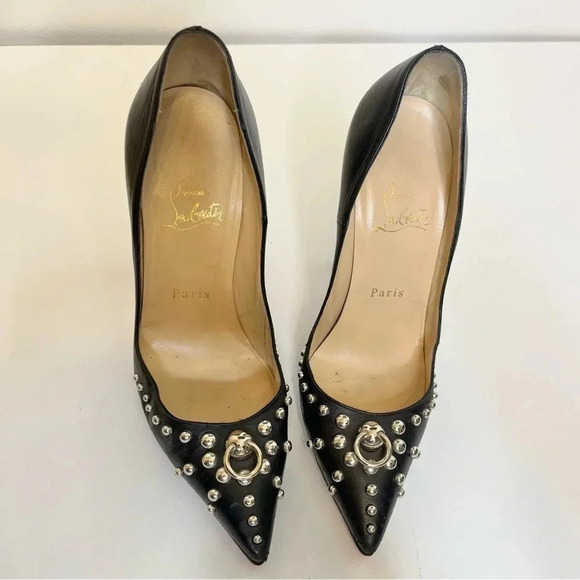 Christian Louboutin So Kate black door knock heels size 37 - Picture 3 of 14